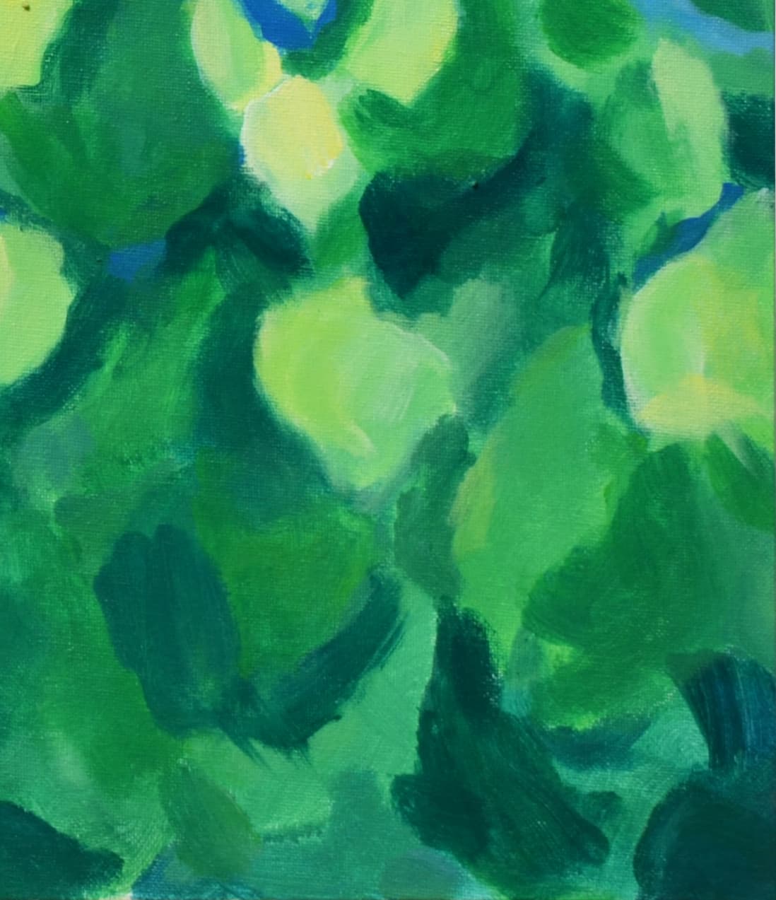 Spring Greens by Anna Janiak