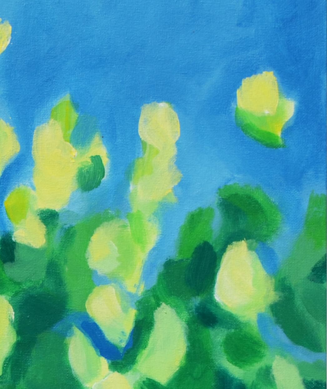 Spring Greens by Anna Janiak