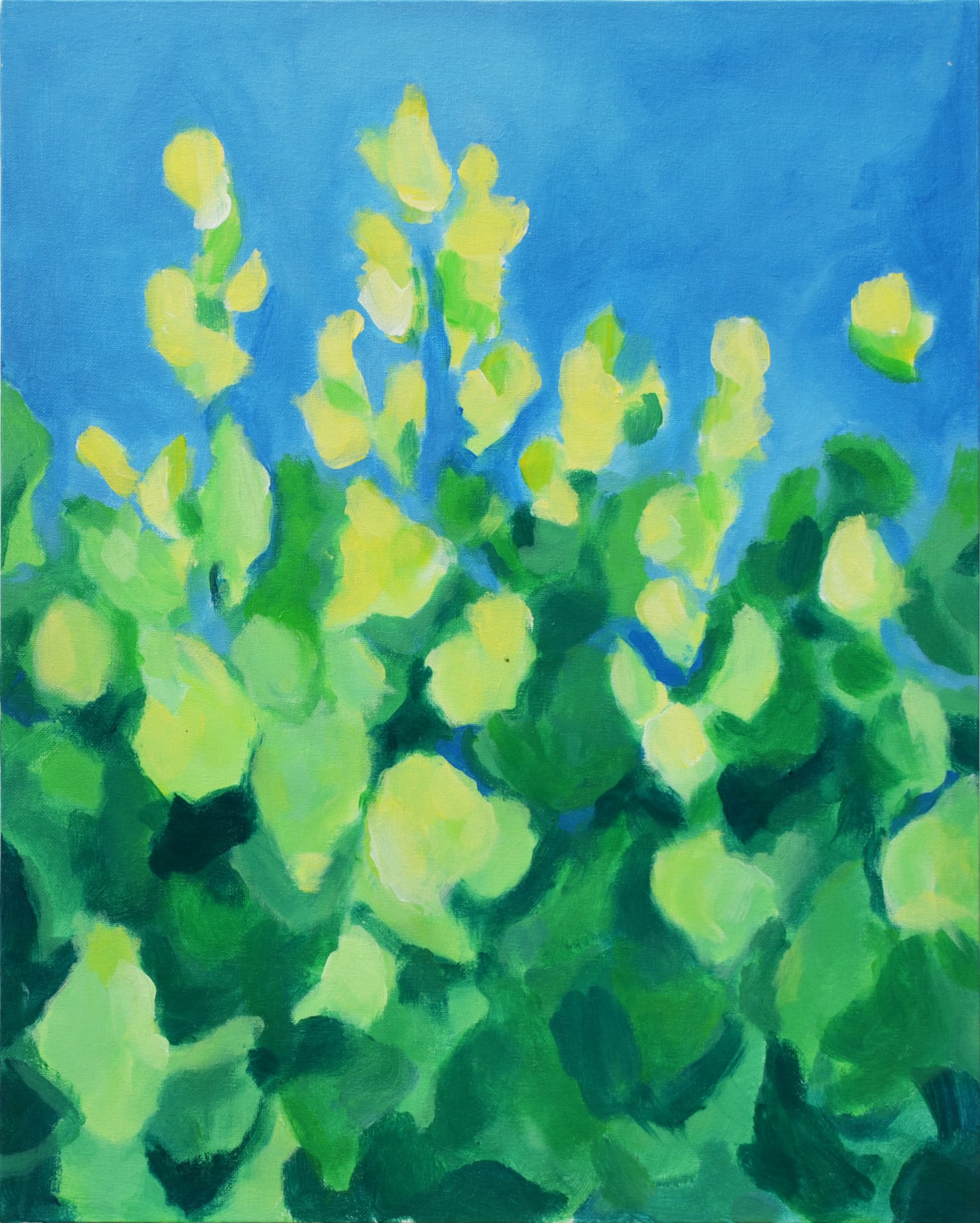 Spring Greens by Anna Janiak